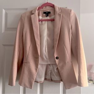 H&M | Light Pink Blazer